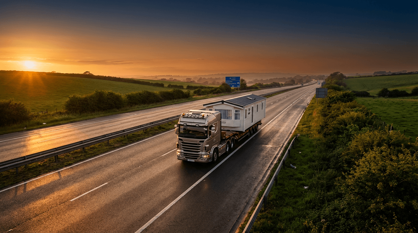 UK motorway transport